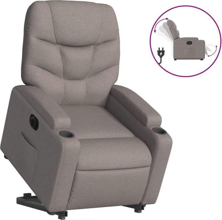 Produktbild VidaXL Relaxsessel mit Aufstehhilfe Elektrisch Stoff