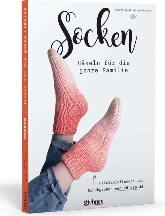 Immagine prodotto Socken häkeln für die ganze Familie (Tedesco, Sascha Blase-Van Wagtendonk, 2024)