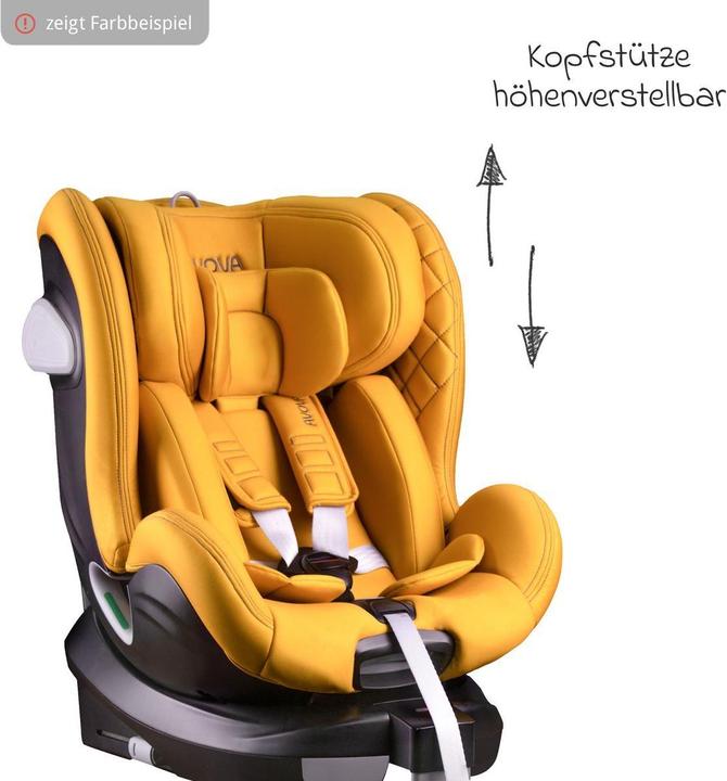 Actual product image Avova Swan-Fix I-Size Reboard child seat (Reboarder, ECE R129/i-Size Standard)