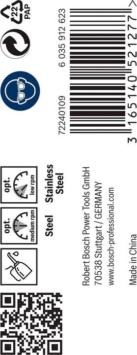 Produktbild Bosch Professional Zubehör PRO Stainless Steel HSS-Co Spiralbohrer, 7 x 69 x 109 mm (7 mm)