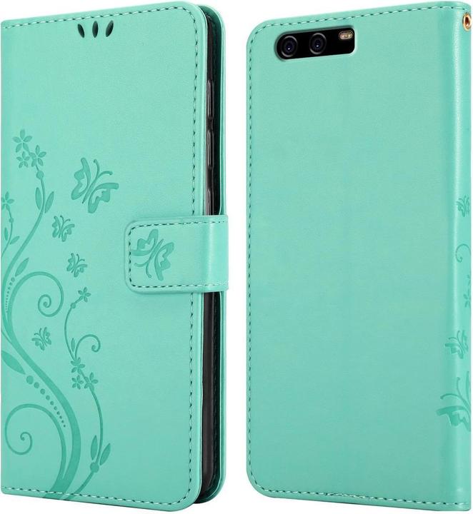 Actual product image Cadorabo Flower Book Cover (Huawei P10)