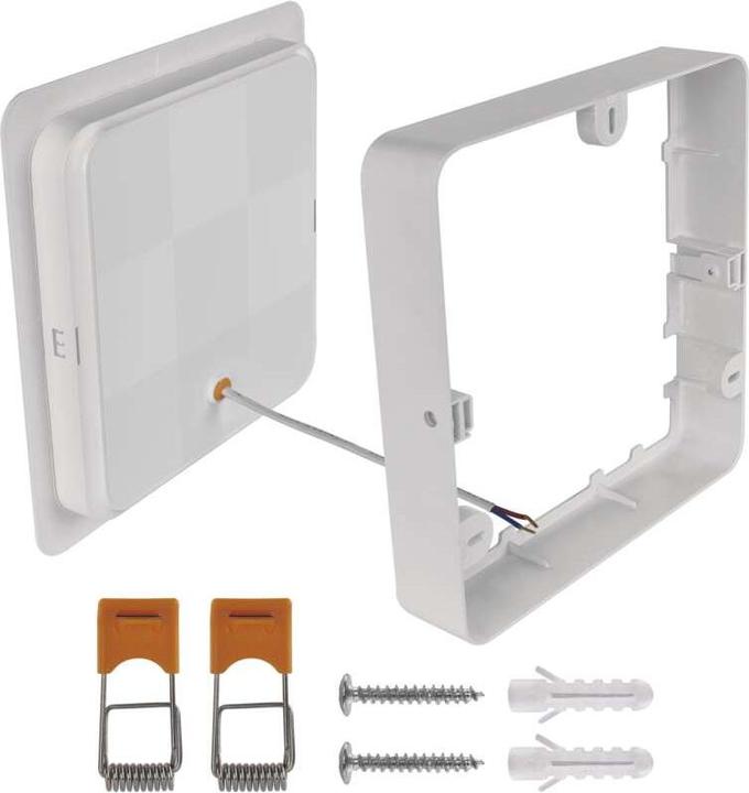 Produktbild Emos LED-Anbauleuchte RUBIC, quadratisch, weiss, 24W, neutralweiss (2400 lm)