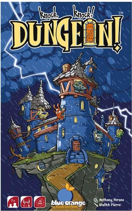 Image du produit Blue Orange BLOD0079 - Knock! Knock! Dungeon!, jeu de cartes, pour 1-6 joueurs, dès 7 ans (Espagnol)
