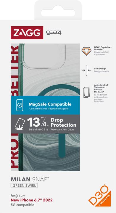 Produktbild Zagg Gear4 Cases Crystal Palace Snap (Apple iPhone 14 Plus)
