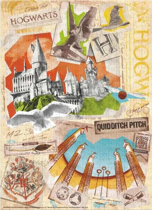 Immagine prodotto Dodo Puzzle Harry Potter: Hogwarts Schule für Hexerei und Zauberei 450 Teile (450 pezzi)