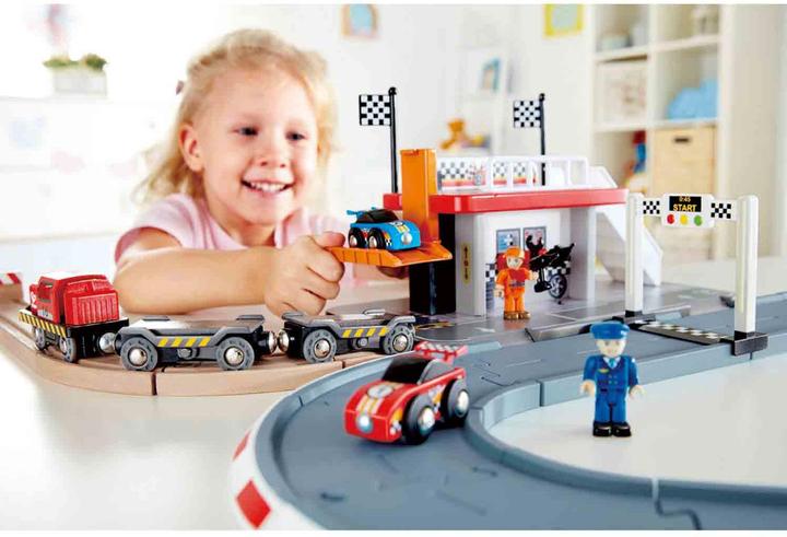 Produktbild Hape Rennstrecken-Station