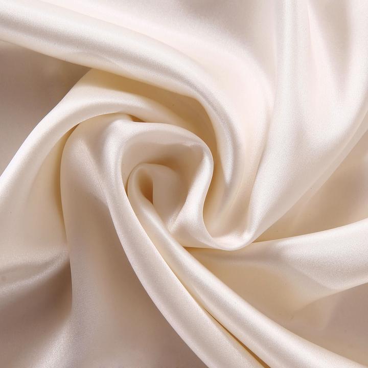 Actual product image Ailoria BEAUTY SLEEP Silk Zipper Pillowcase (65x100) (beige) (Pillowcase, 100 x 65 cm)