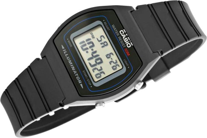 Actual product image Casio Vintage W-202-1avef (Digital watch, Chronograph, 38.90 mm)