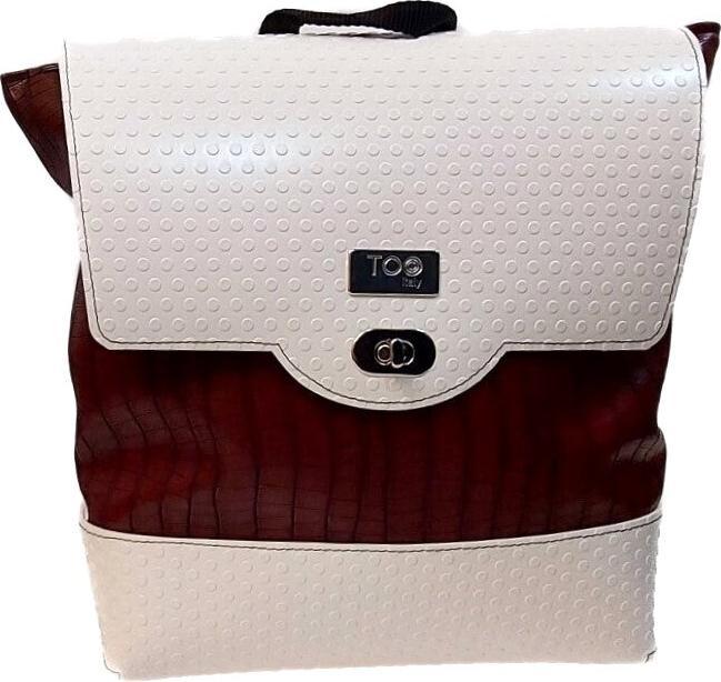 Tooitaly Fashion Rucksack Upcycling aus recycelten PET-Flaschen aus dem Meer No.20 Hand Made in Ital