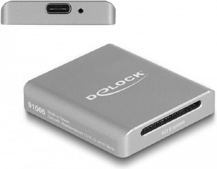 Immagine prodotto Delock Lettore di schede esterno USB-C per schede di memoria SD Express (USB 3.2 Gen 2)