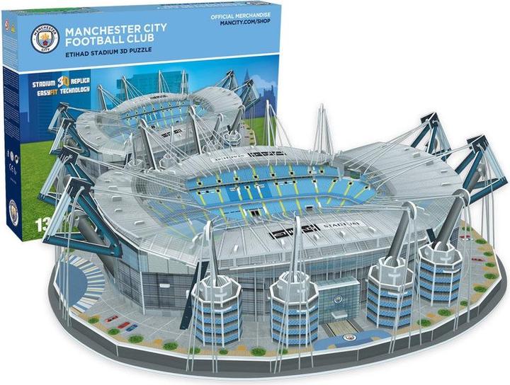 Immagine prodotto Nanostad Puzzle 3D dello stadio Etihad del Manchester City (132 pezzi)