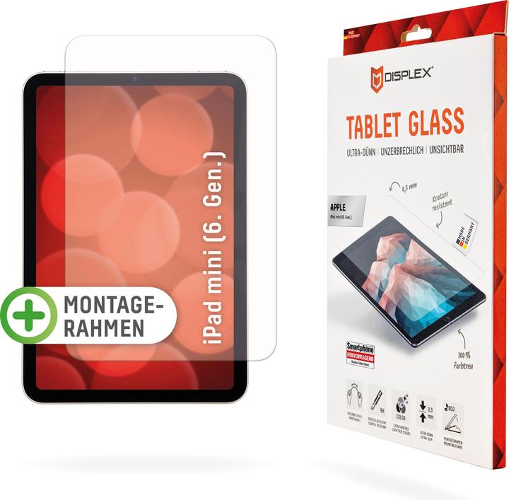 Productafbeelding Displex Tabletglas (1 Stuk, iPad mini 2021 (6e gen))