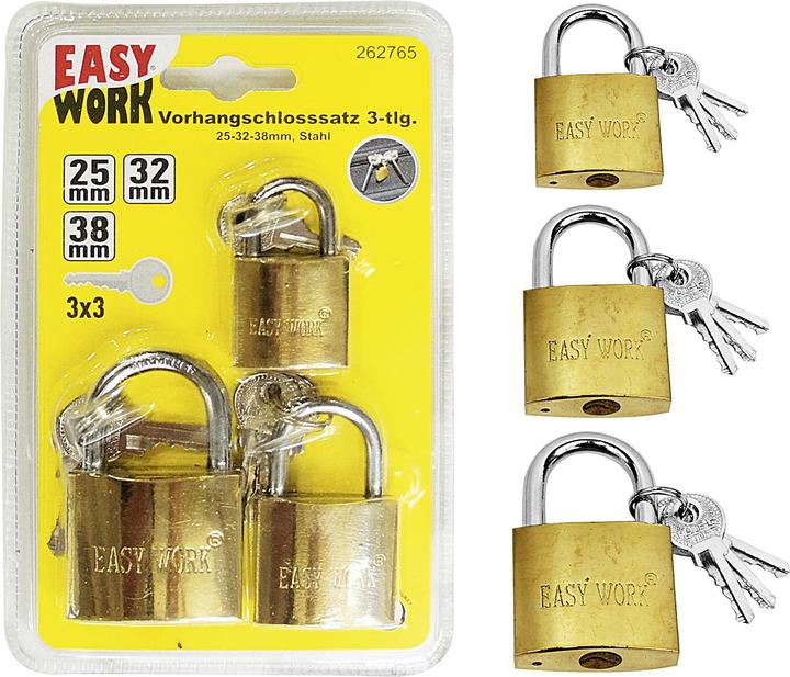 Image du produit Easy Work Jeu de cadenas