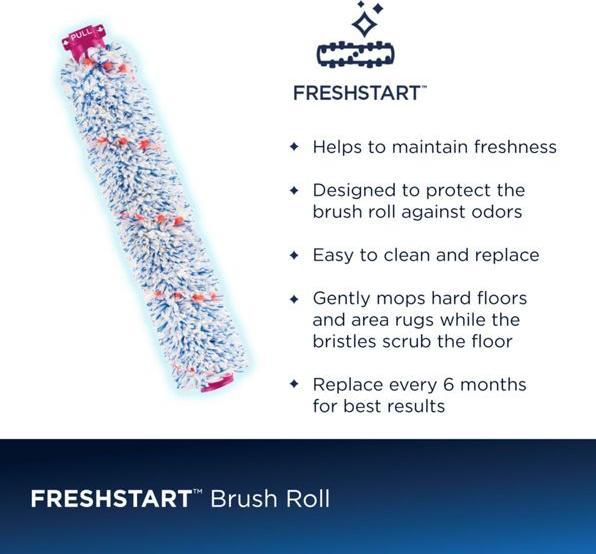 Image du produit Bissell Rouleau-brosse universel avec FRESHSTART pour Crosswave