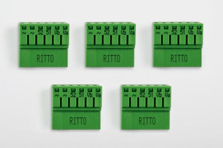 Actual product image Ritto Connection terminal Pluggable (5 pcs.) 1232536