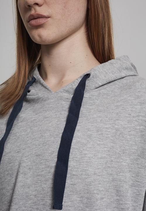 Actual product image Urban Classics Ladies Taped Short Sleeve Hoody (XS)