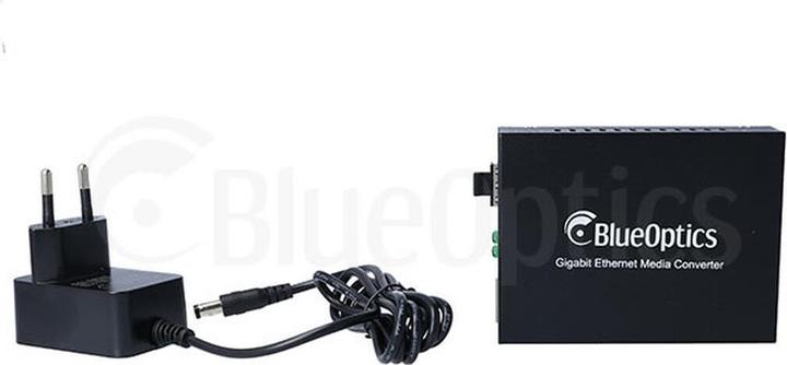 Produktbild BlueOptics Gigabit Ethernet Medienkonverter 1x SFP, 1x 10/100/1000M RJ45