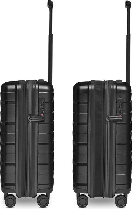 Image du produit Bergpfeil Travel 4-roues trolley cabine S 55 cm avec soufflet d'extension (44 l, Bagage à main (jusqu'à 50l))