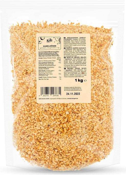 Produktbild KoRo Haselnusskerne geröstet und gehackt (1000 g)