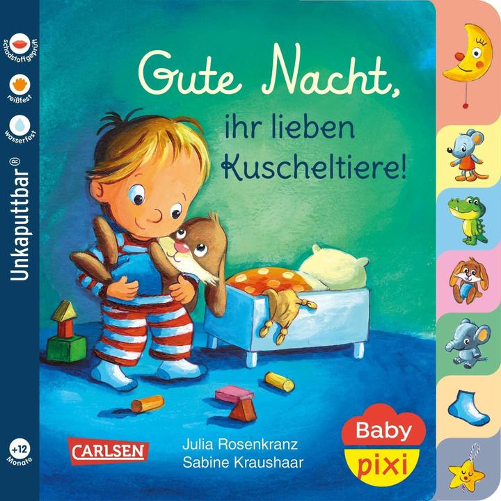 Actual product image Baby Pixi (unkaputtbar) 73: Gute Nacht, ihr lieben Kuscheltiere! (German)