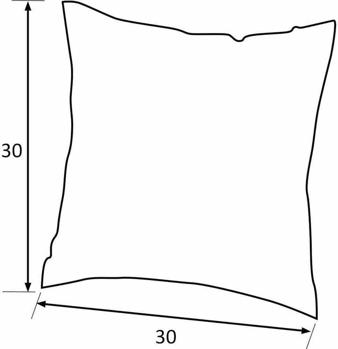 Actual product image Siena Garden Tiny cushion, 30x30 cm, suitable for lounge furniture, cover material made of polypropylene in the (30 x 30 x 12 cm)