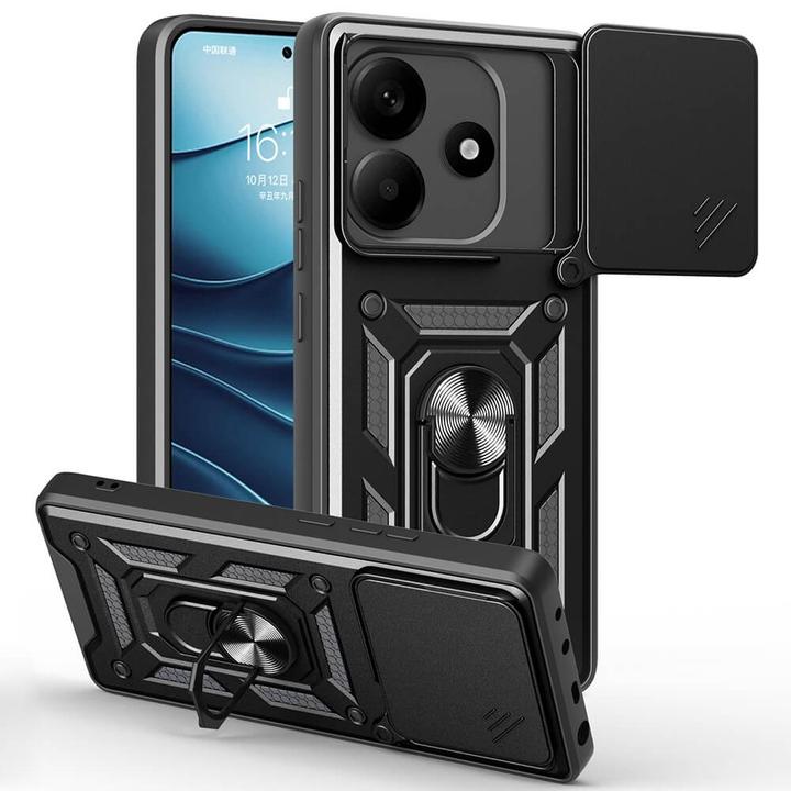 Produktbild Cover-Discount Xiaomi Redmi Note 14 5G - Armor Case mit Kickstand (Xiaomi Redmi Note 14)