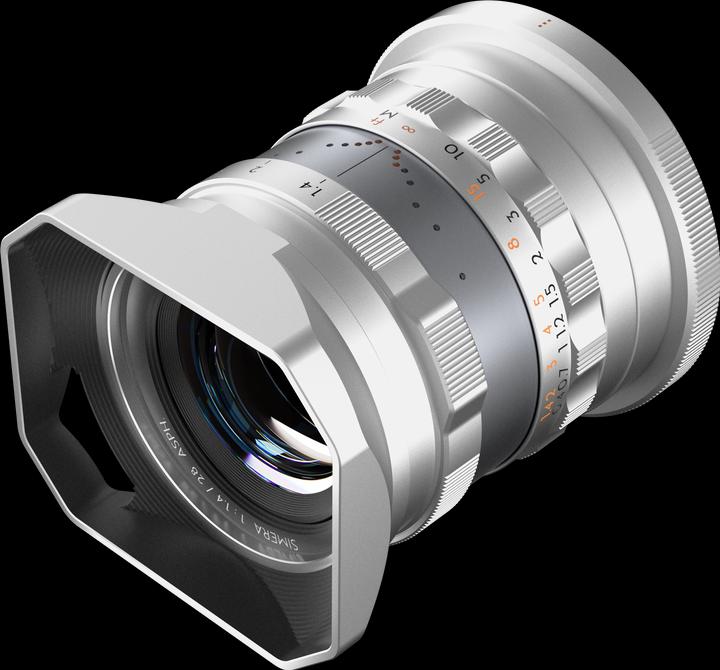 Produktbild Thypoch Full-frame Photography Lens Simera 28mm f1.4 for Nikon Z Mount - Silver (Nikon Z, Vollformat)