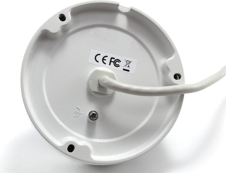 Actual product image LevelOne IPCam FCS-3403 Dome Out 4MP H.265 IR 9W PoE