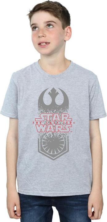 Produktbild Star Wars The Last Jedi Symbol Crash TShirt Jungen (140, 146)
