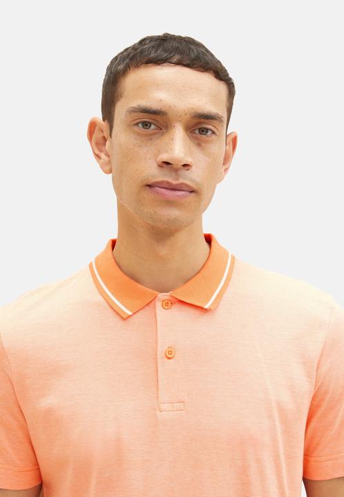 Produktbild Tom Tailor Poloshirt Basic Kurzarmshirt mit Polokragen (3XL)