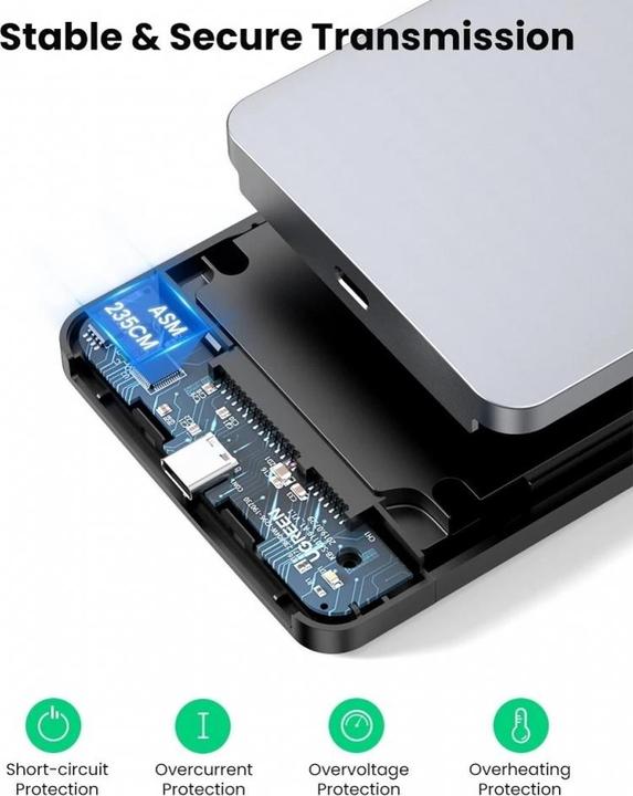 Produktbild Ugreen Aluminium Gehäuse (2.5")