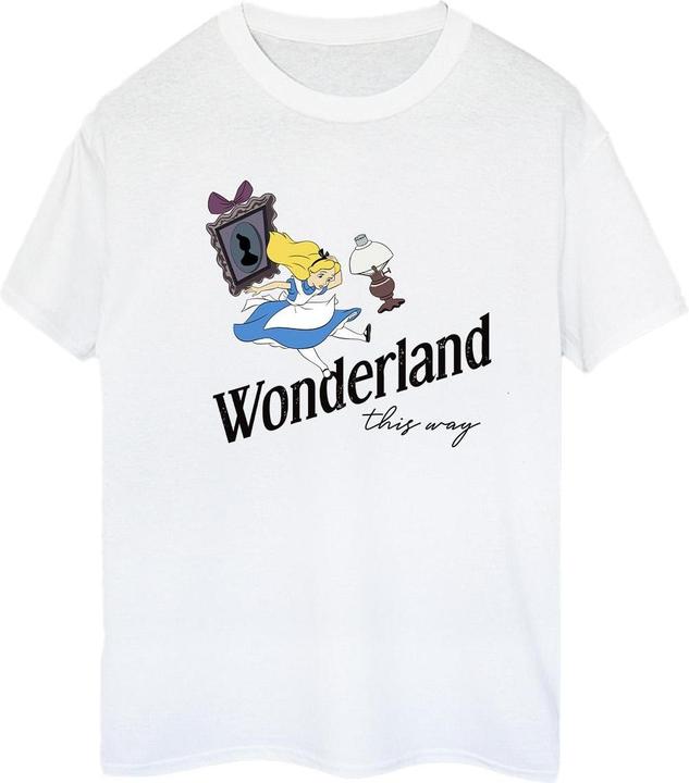Immagine prodotto Disney Alice In Wonderland This Way Maglietta Ampia Donna (S)