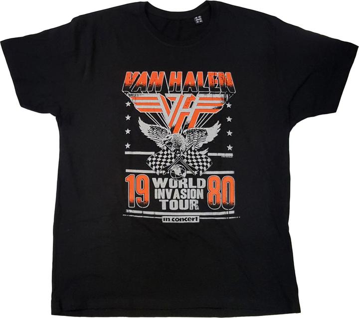 Actual product image Van Halen Invasion Tour 80 (XL)
