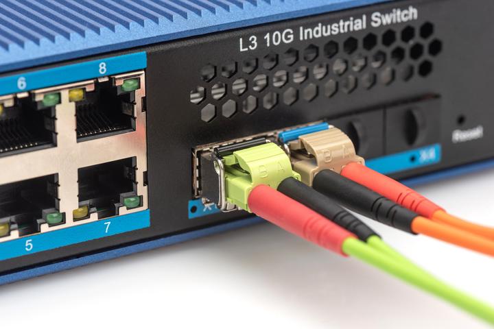 Image du produit Digitus Industrial mini GBIC (SFP) Module, 1.25 Gbps, 20km