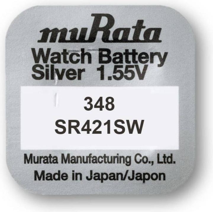 Produktbild Murata Knopfzellen 348 (10 Stk., 12.50 mAh)