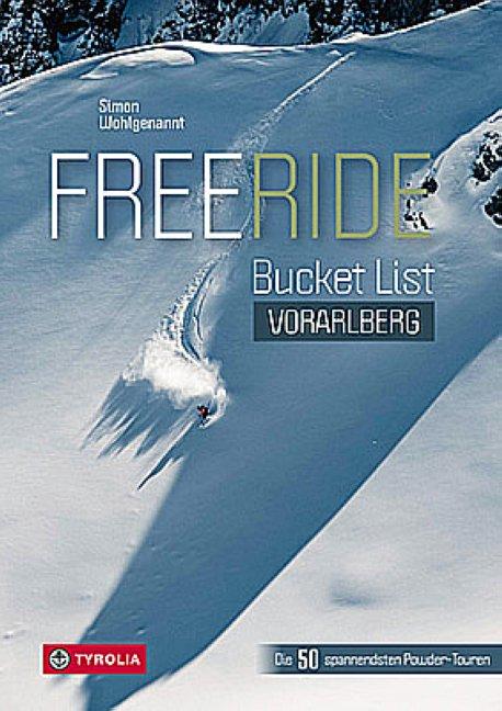 Produktbild Freeride Bucket List Vorarlberg (Deutsch, Simon Wohlgenannt, 2023)