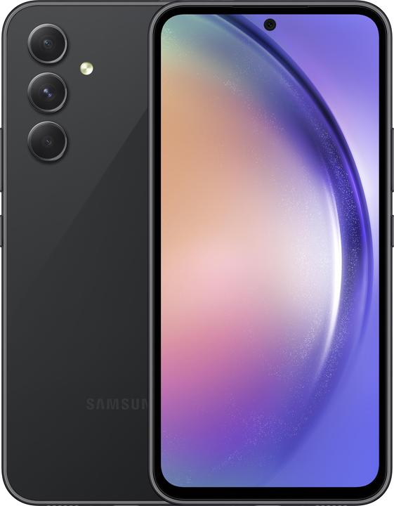 Samsung Galaxy A54 5G (128 Go, Awesome Graphite, 6.40", Double SIM hybride, 50 Mpx, 5G)