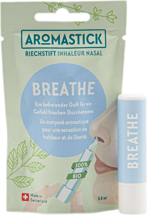 Produktbild Aromastick Riechstift 100% Bio Breathe