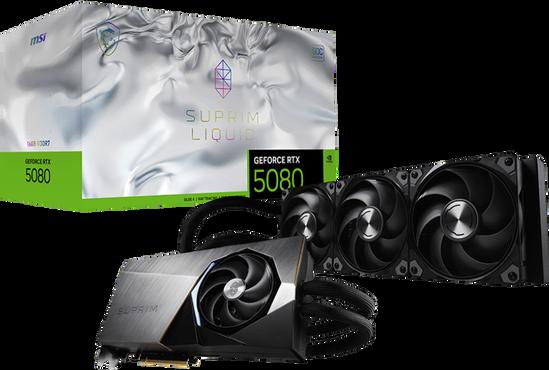 Produktbild MSI GeForce RTX 5080 SUPRIM LIQUID SOC (16 GB)