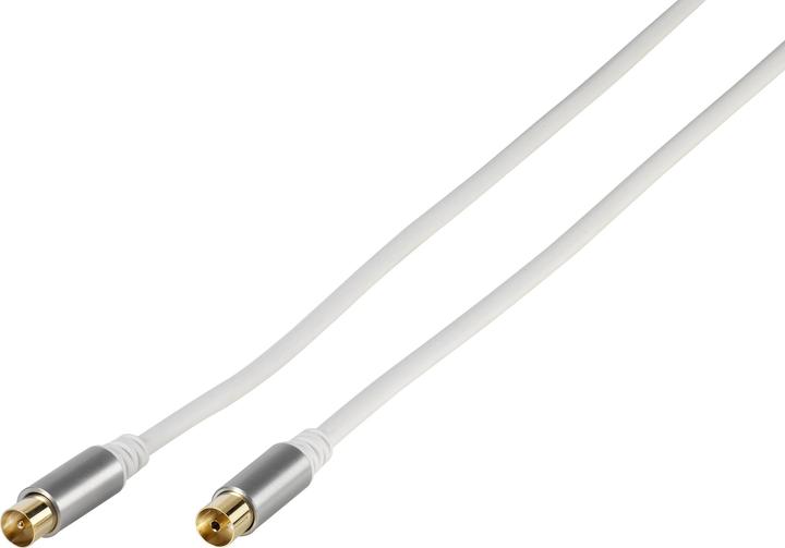 Immagine prodotto Vivanco Cavo antenna, 3m, 90dB Cavo antenna bianco, 3m, 90dB (90 dB, Cavi antenna)