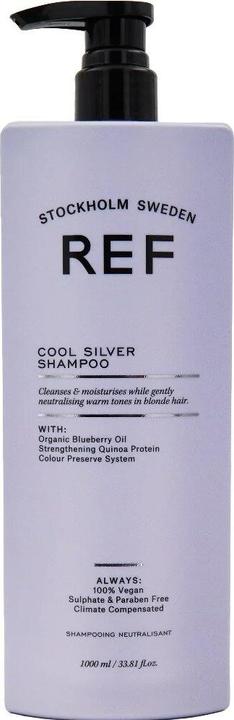 Produktbild Ref. Cool Silver Shampoo 1000 ml (1000 ml, Flüssiges Shampoo)