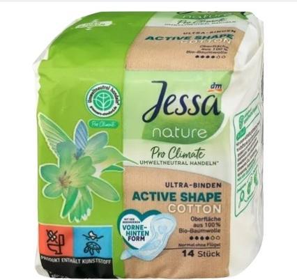 Actual product image dm Jessa Ultra pads Pro Climate nature (Sanitary pads)