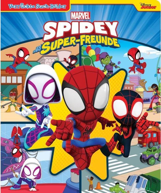 Produktbild Marvel Spidey und seine Super-Freunde - Verrückte Such-Bilder, gross - Wimmelbuch - Pappbilderbuch (Deutsch, Phoenix International Publications Germany GmbH, 2022)