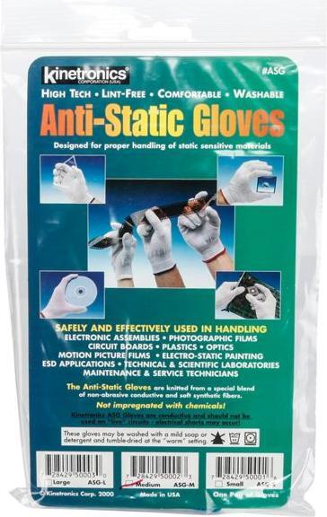 Immagine prodotto Kinetronics Guanti antistatici ASG-M