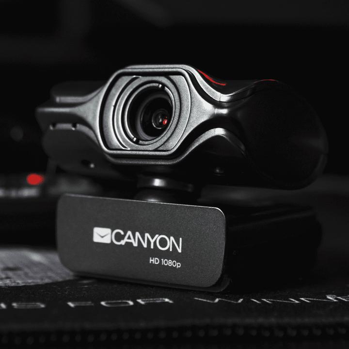 Immagine prodotto Canyon Webcam con risoluzione 2K e microfono C6, 2048x1536, angolo di visione di 80°. (2 Mpx)