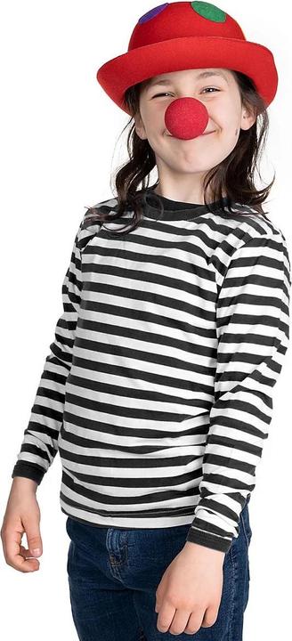 Actual product image Thetru Kinder Ringelshirt langarm schwarz-weiss – alltagstauglich (128)