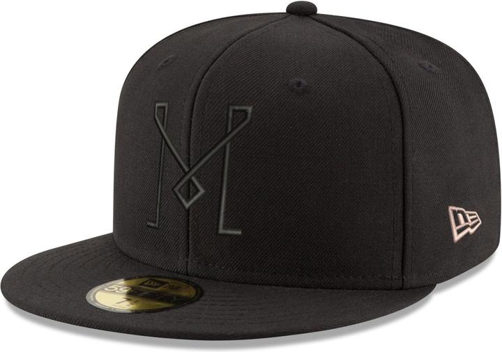 Produktbild New Era 59Fifty Fitted Cap - BLACK MLS Inter Miami - 7 1/8 (7 1/8)