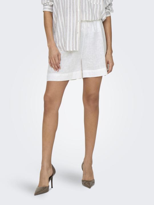 Actual product image Only High waist linen blend shorts Casual shorts (M)