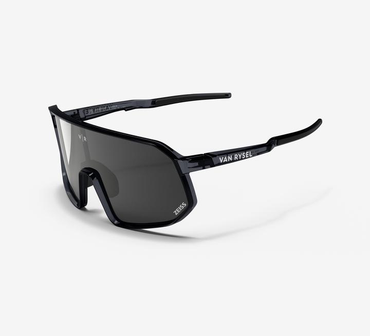 Van rysel Fahrradbrille RR 900 Perf Zeissgläser grau/durchscheinend (Grau, Anthrazit)