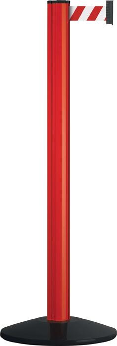 Via Guide Riempaal enkel D83xH970mm rood Riem rood/wit Voet VG